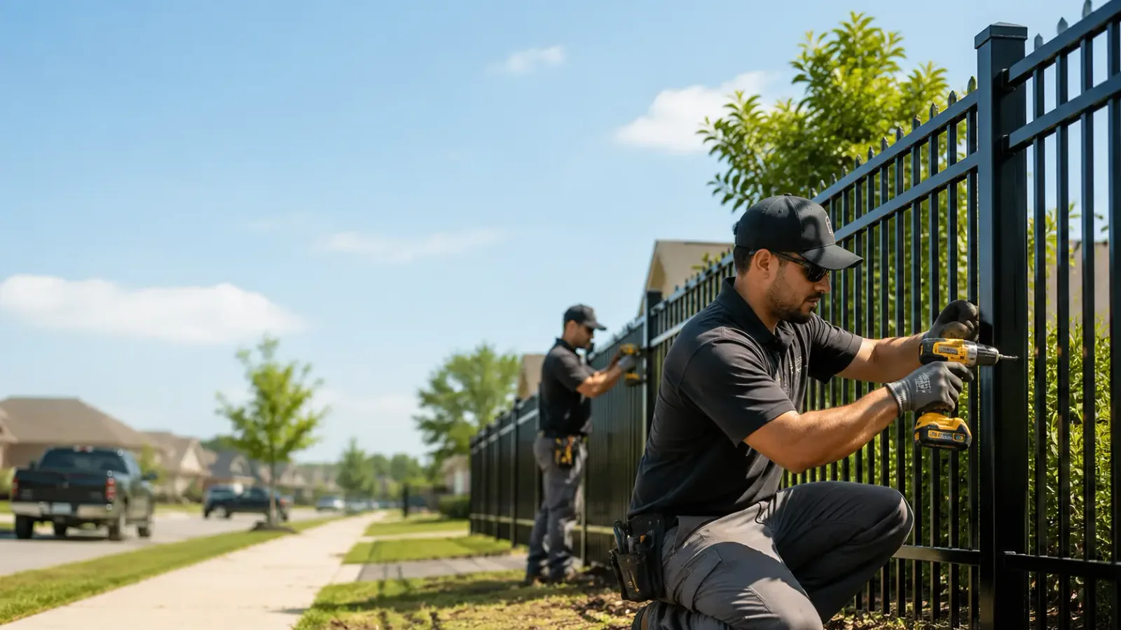 Metal Fence Installation in Middletown, DE